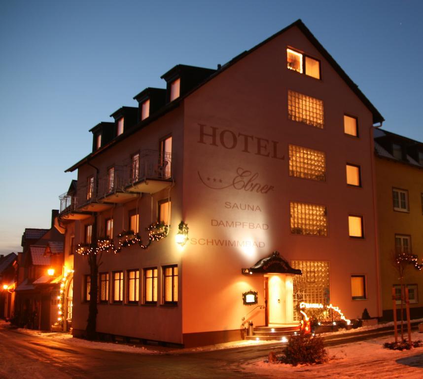 Hotel Ebner Bad Königshofen im Grabfeld Eksteriør bilde